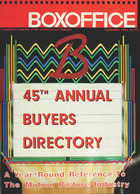 BOXOFFICE magazine side cover September 1983