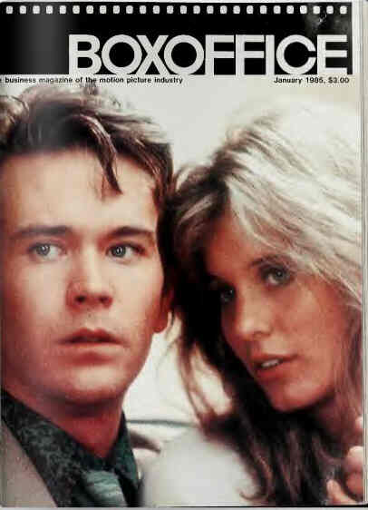 BOXOFFICE magazine side cover January 1985
