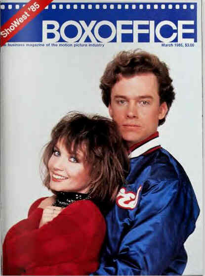 BOXOFFICE magazine side cover March 1985
