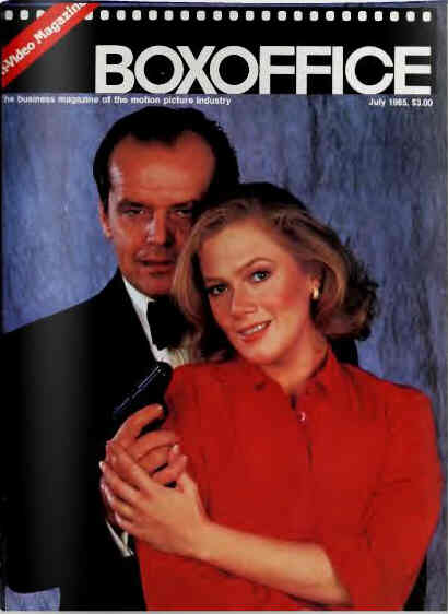 BOXOFFICE magazine side cover July 1985