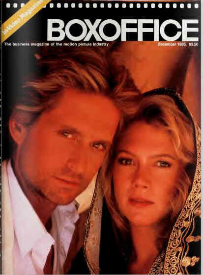 BOXOFFICE magazine side cover December 1985