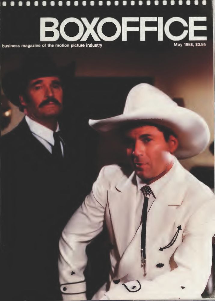 BOXOFFICE magazine side cover May 1988