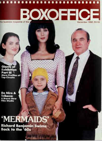 BOXOFFICE magazine side cover December 1990