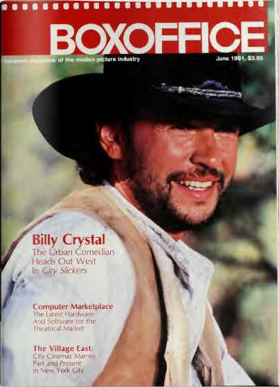 BOXOFFICE magazine side cover June 1991