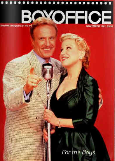 BOXOFFICE magazine side cover November 1991
