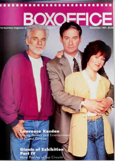 BOXOFFICE magazine side cover December 1991
