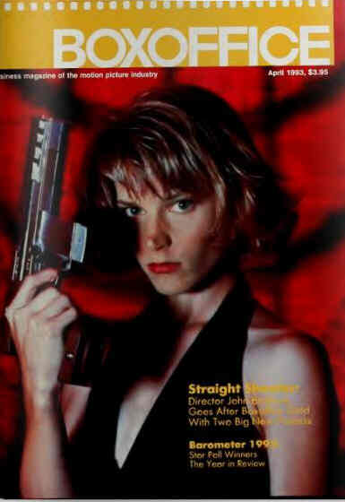 BOXOFFICE magazine side cover April 1993