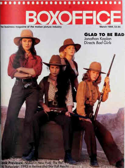 BOXOFFICE magazine side cover March 1994