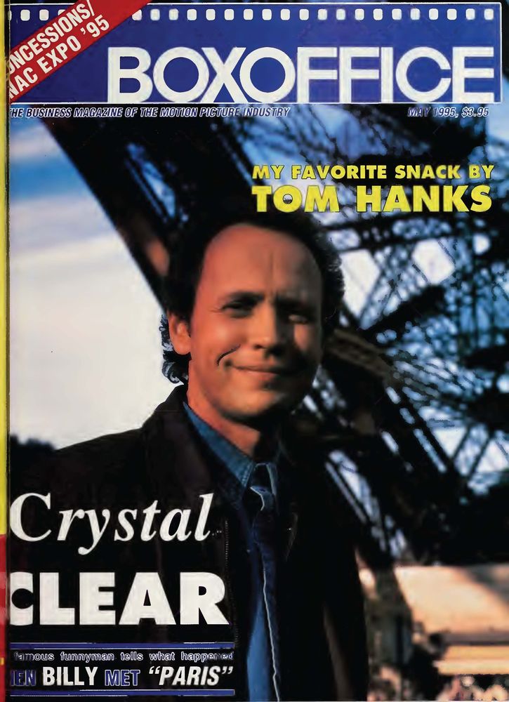 BOXOFFICE magazine side cover May 1995