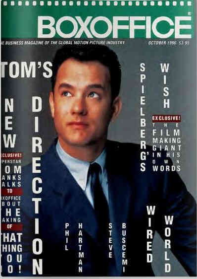 BOXOFFICE magazine side cover October 1996