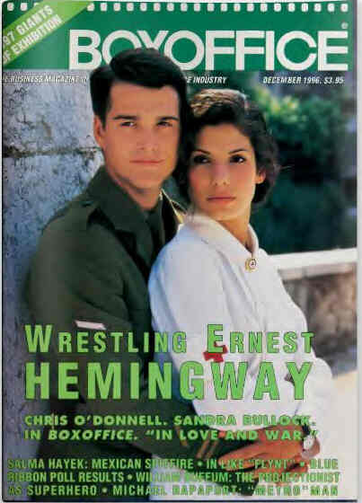 BOXOFFICE magazine side cover December 1996