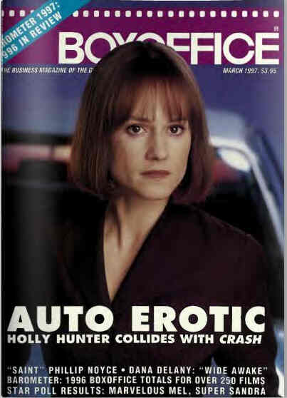 BOXOFFICE magazine side cover March 1997