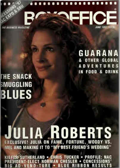 BOXOFFICE magazine side cover June 1997