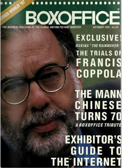 BOXOFFICE magazine side cover October 1997