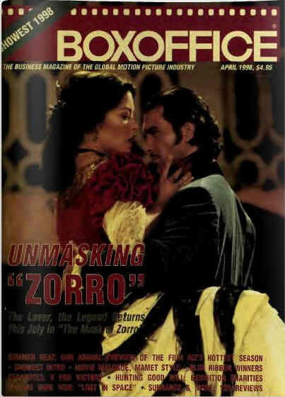 BOXOFFICE magazine side cover April 1998