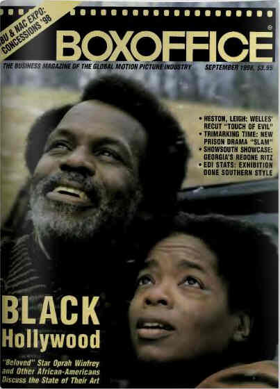 BOXOFFICE magazine side cover September 1998