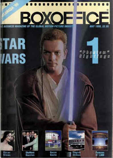 BOXOFFICE magazine side cover May 1999