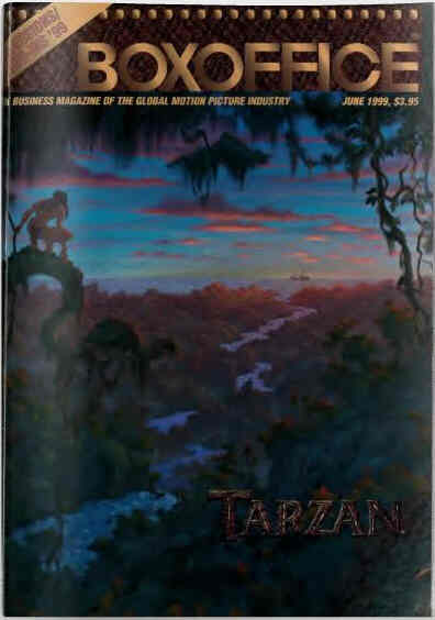 BOXOFFICE magazine side cover June 1999