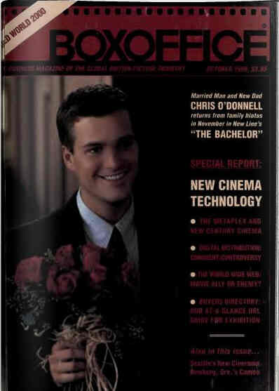 BOXOFFICE magazine side cover October 1999