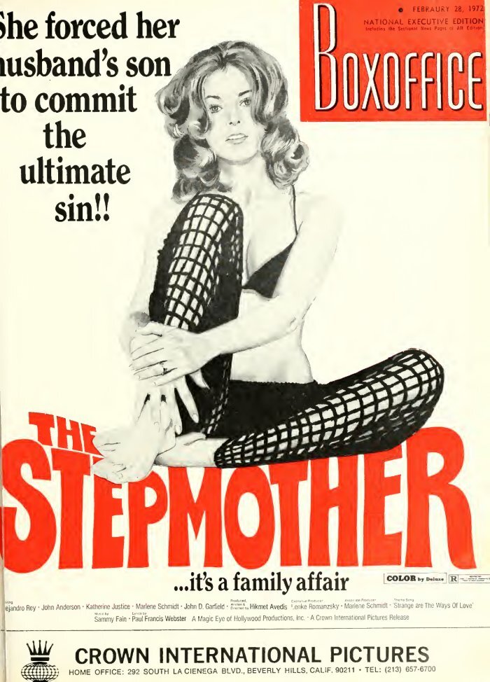 BOXOFFICE magazine side cover 28 February 1972