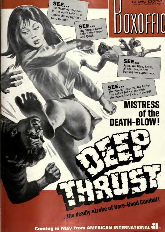 BOXOFFICE magazine side cover 16 April 1973