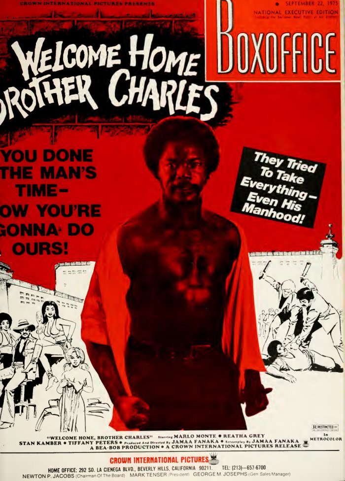 BOXOFFICE magazine side cover 22 September 1975
