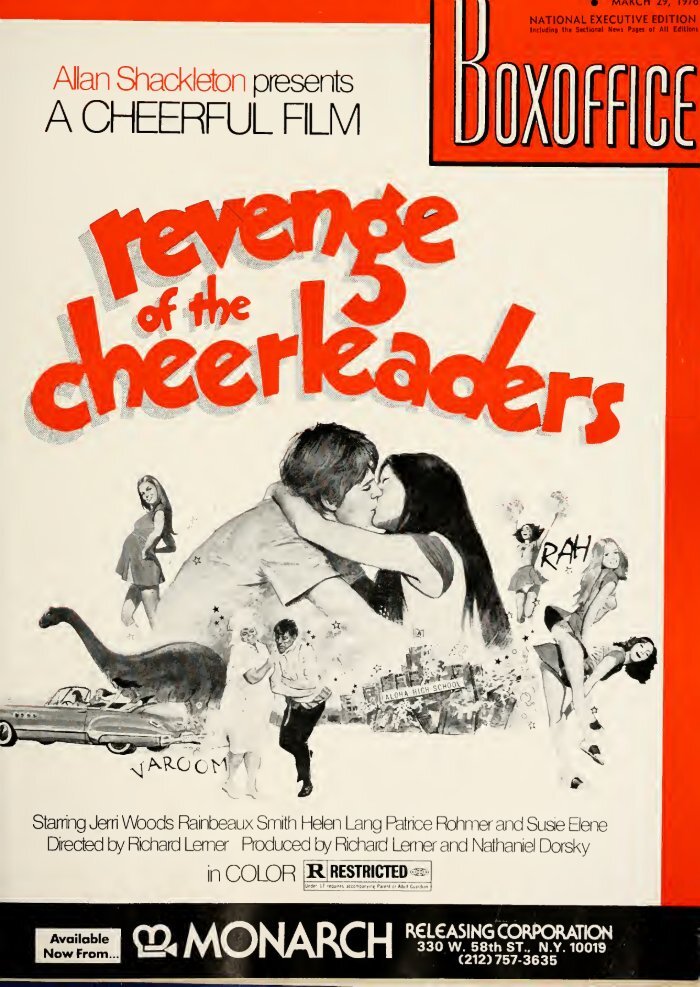 BOXOFFICE magazine side cover 29 March 1976