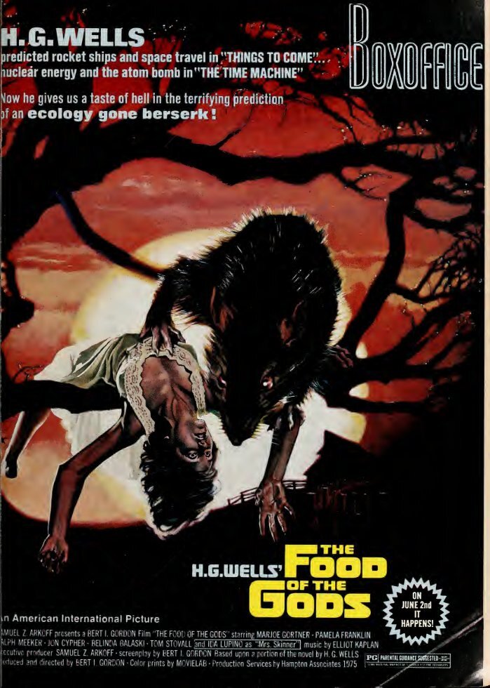 BOXOFFICE magazine side cover 3 May 1976
