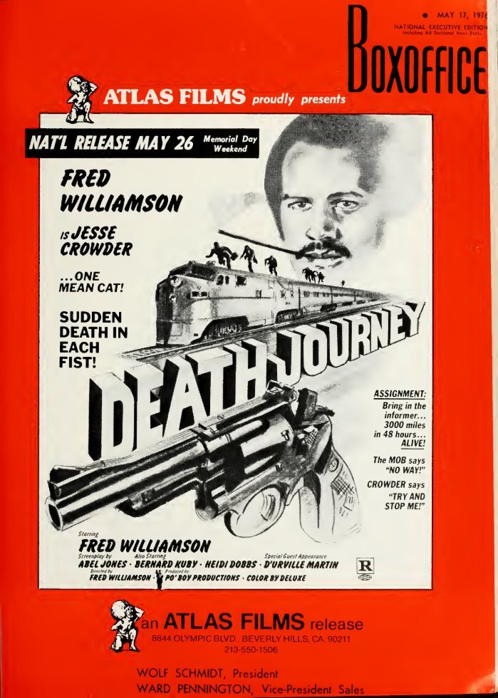 BOXOFFICE magazine side cover 17 May 1976