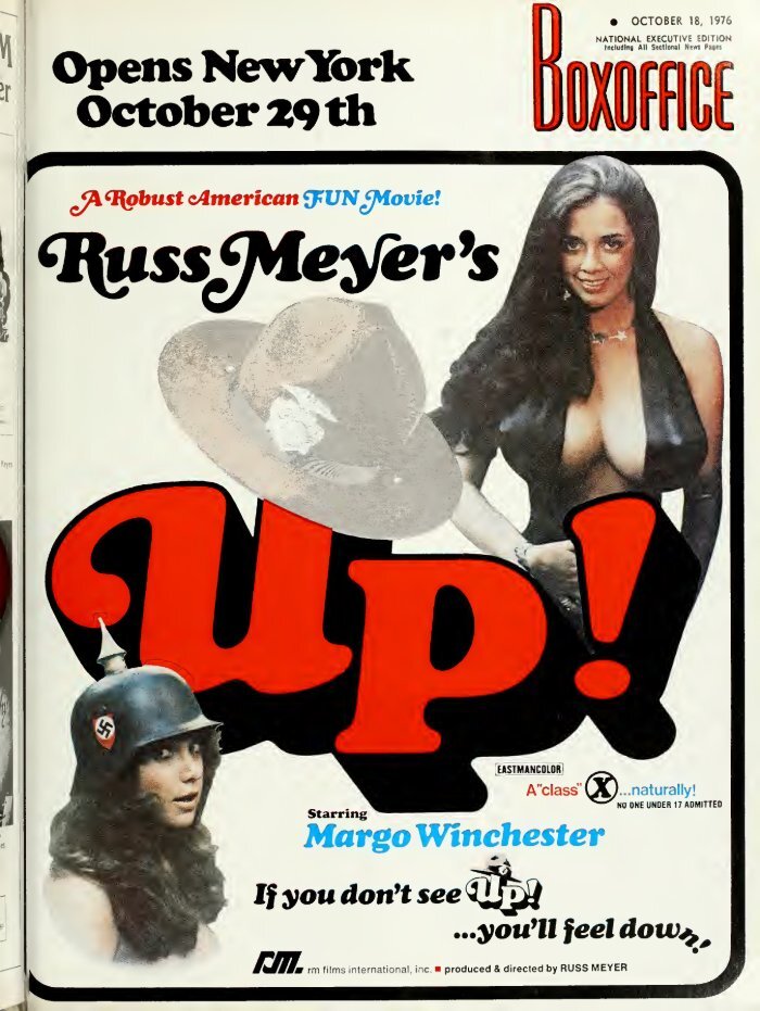 BOXOFFICE magazine side cover 18 October 1976