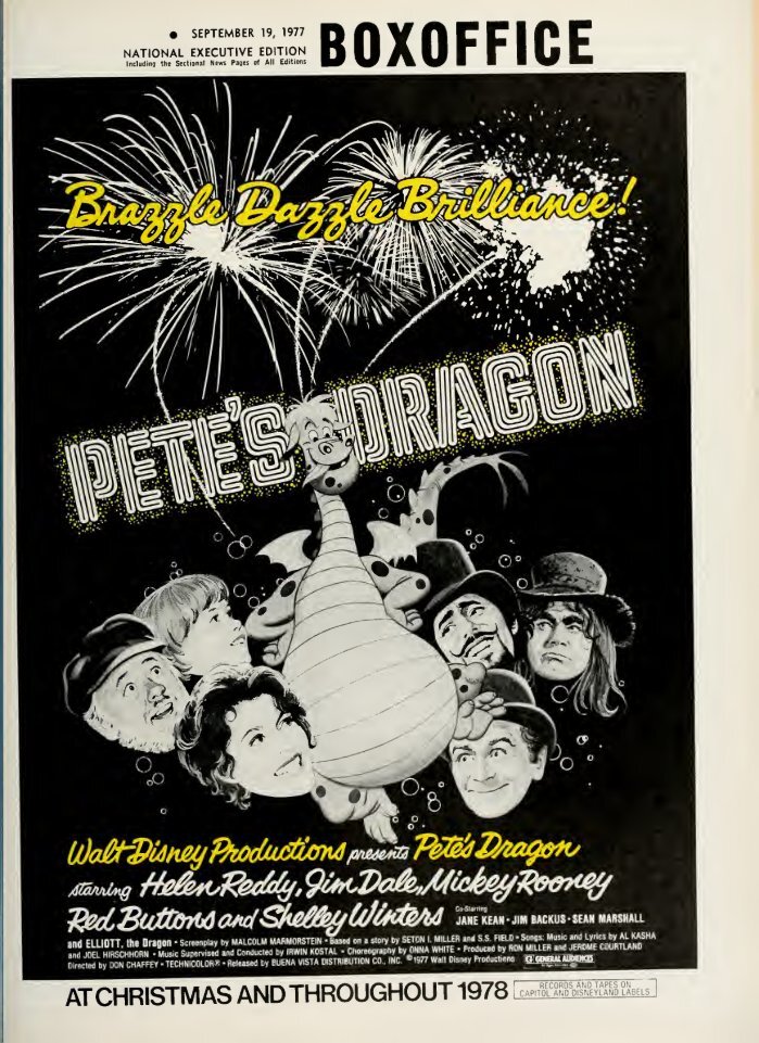 BOXOFFICE magazine side cover 19 September 1977
