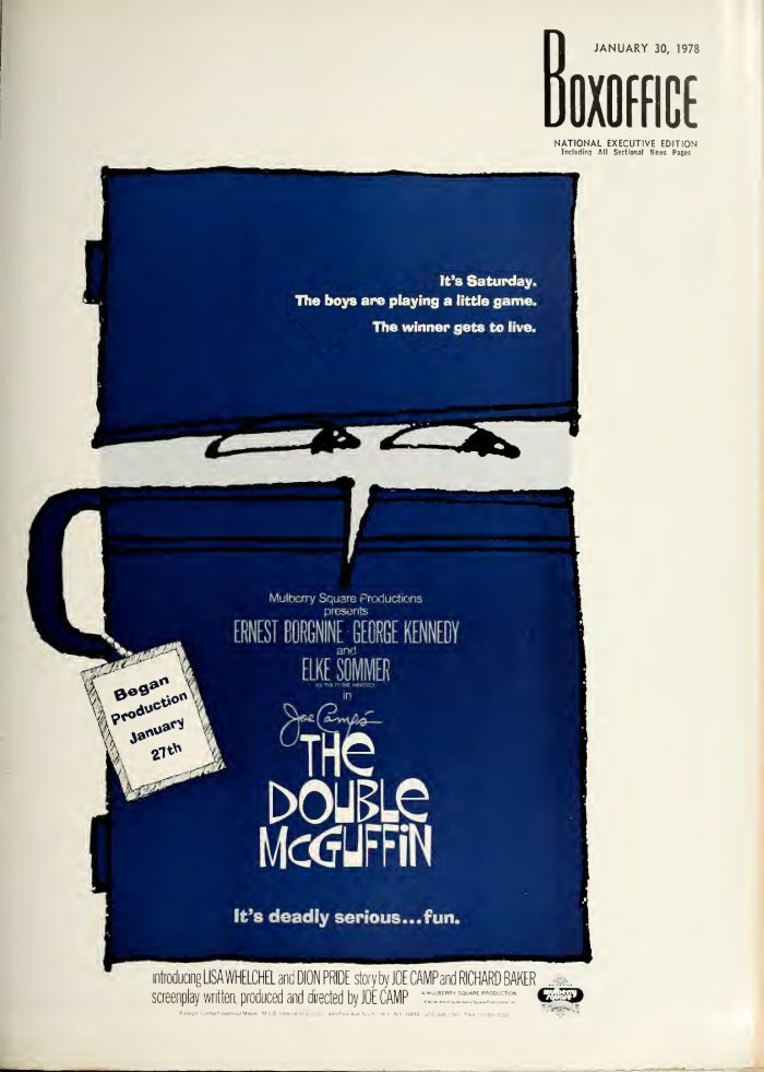 BOXOFFICE magazine side cover 30 January 1978