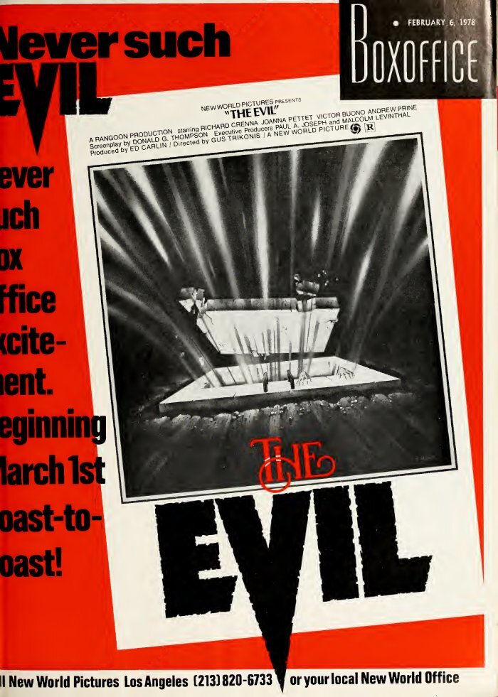 BOXOFFICE magazine side cover 6 February 1978