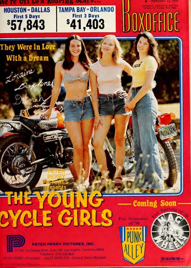BOXOFFICE magazine side cover 13 February 1978