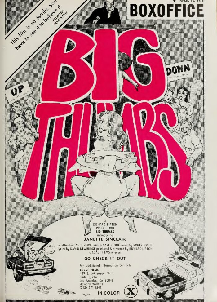 BOXOFFICE magazine side cover 10 April 1978