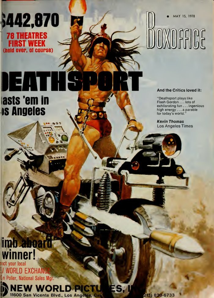 BOXOFFICE magazine side cover 15 May 1978