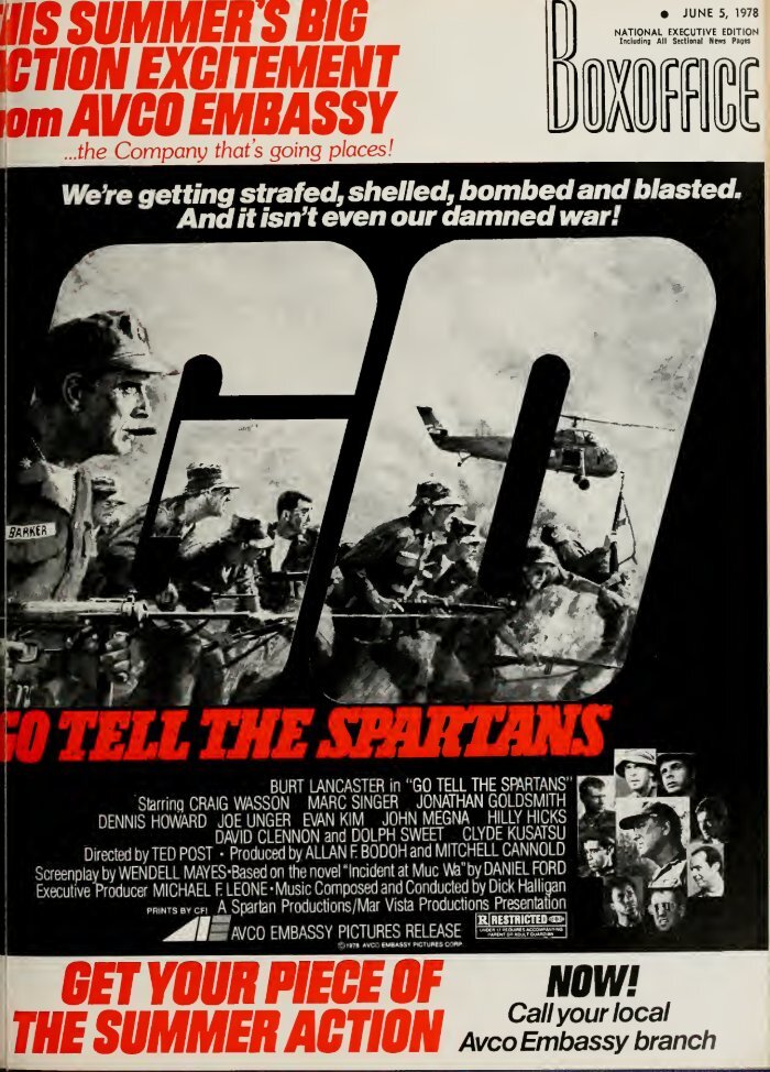 BOXOFFICE magazine side cover 5 June 1978
