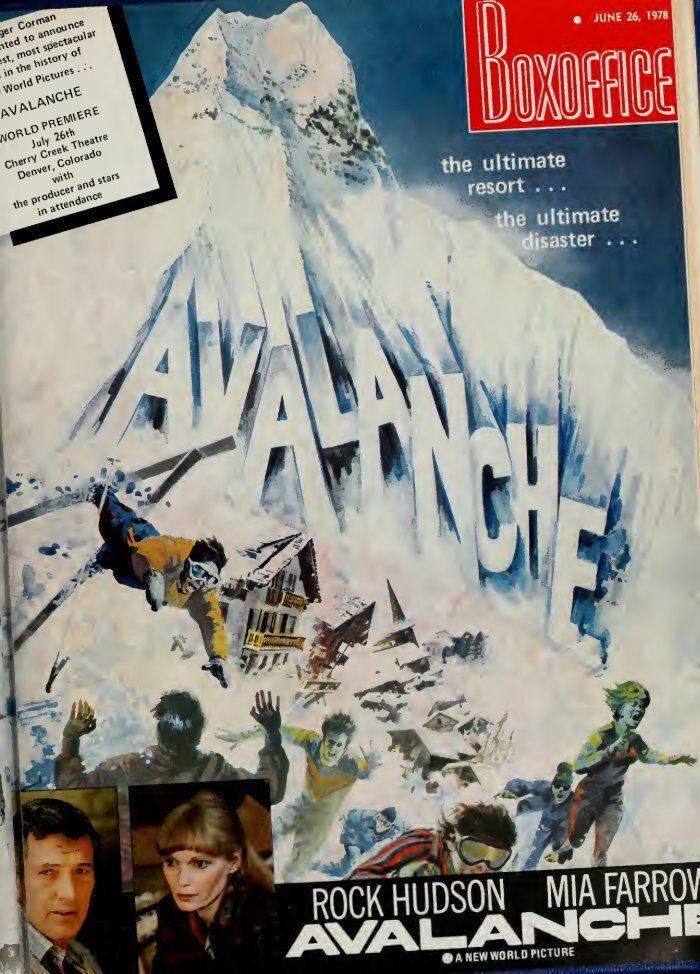 BOXOFFICE magazine side cover 26 June 1978