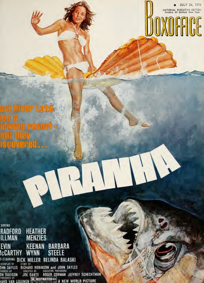 BOXOFFICE magazine side cover 24 July 1978