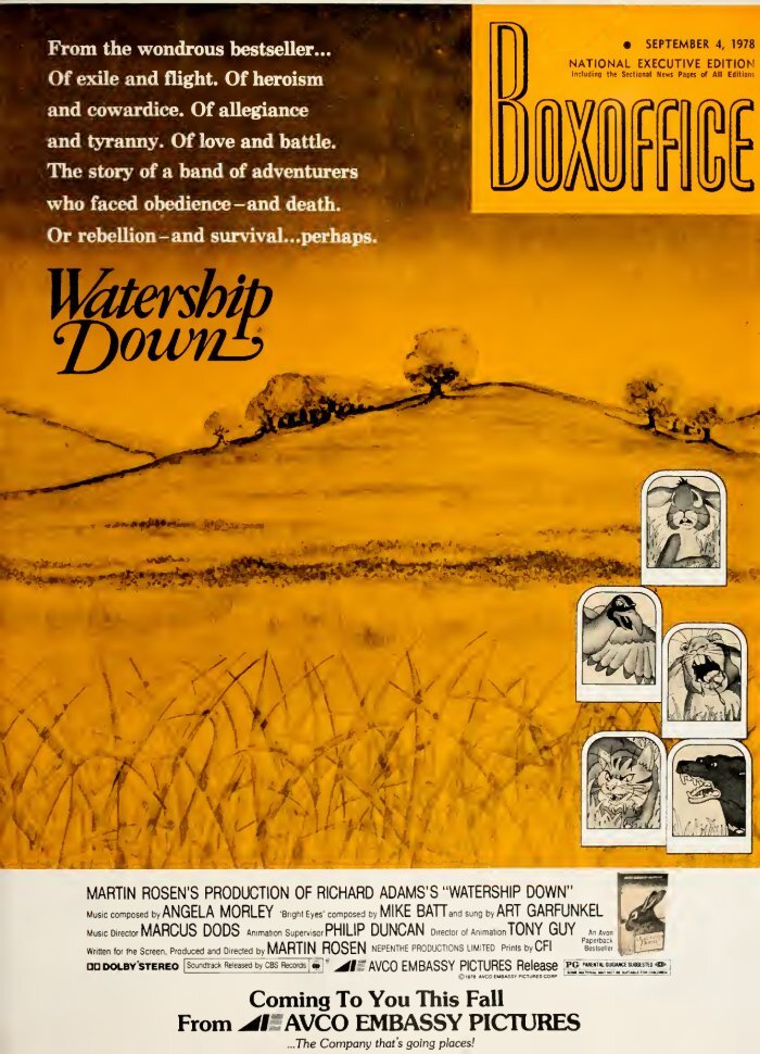 BOXOFFICE magazine side cover 4 September 1978