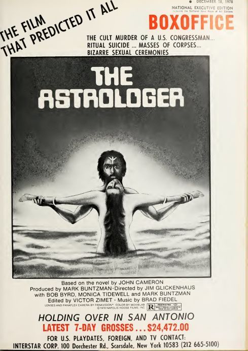 BOXOFFICE magazine side cover 18 December 1978