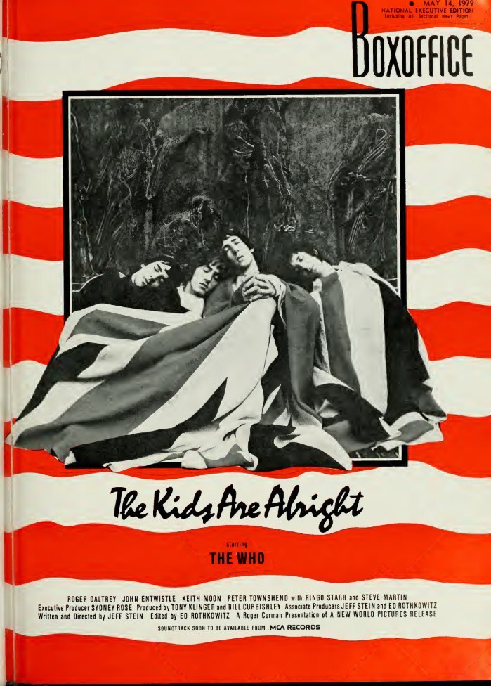BOXOFFICE magazine side cover 14 May 1979