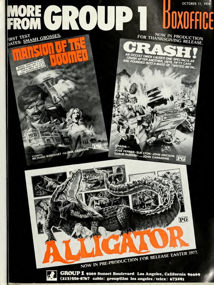BOXOFFICE magazine side cover 11 October 1979