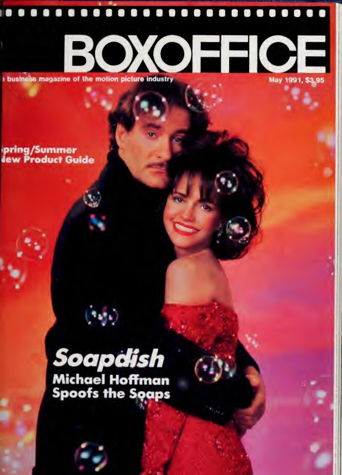 BOXOFFICE magazine side cover  May 1991