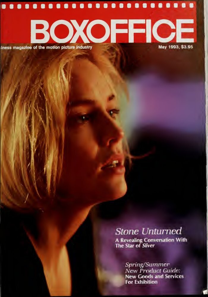 BOXOFFICE magazine side cover  May 1993