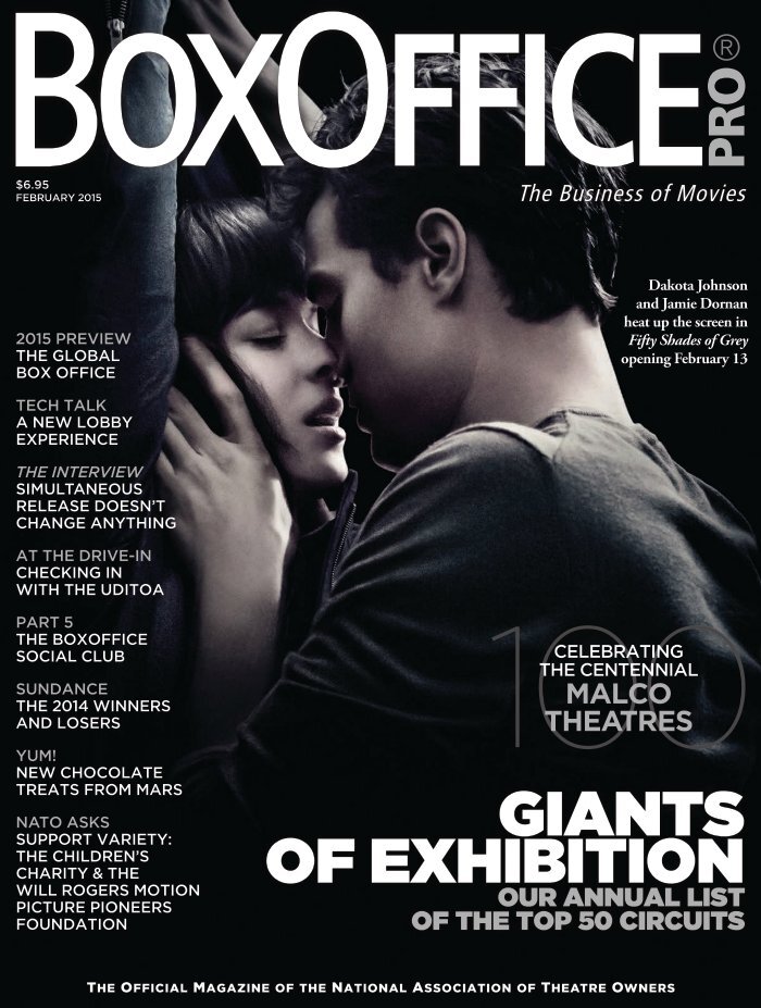 BOXOFFICE magazine side cover  February 2015