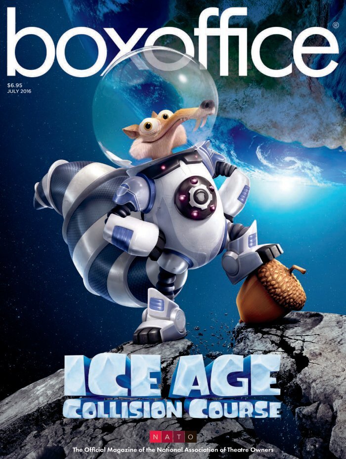 BOXOFFICE magazine side cover  July 2016