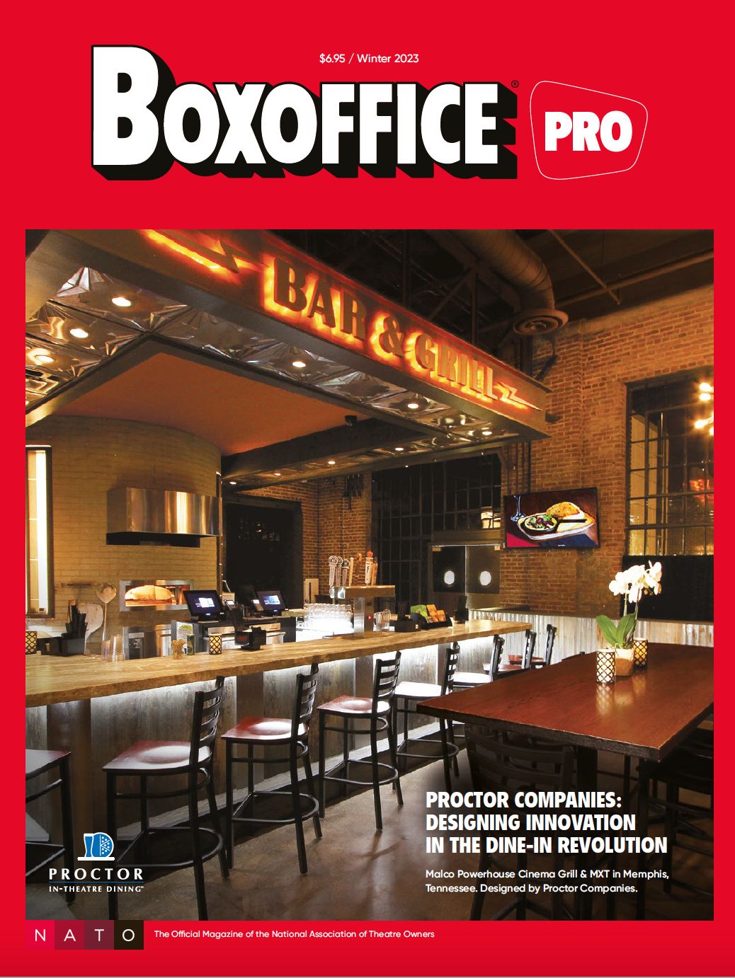 BOXOFFICE magazine cover Winter 2023