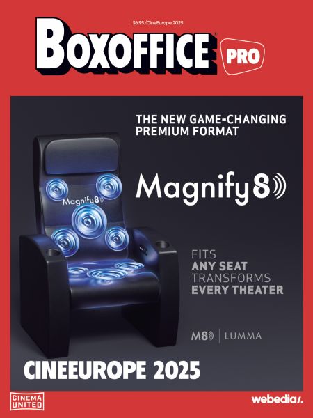 BOXOFFICE magazine cover  May 2025