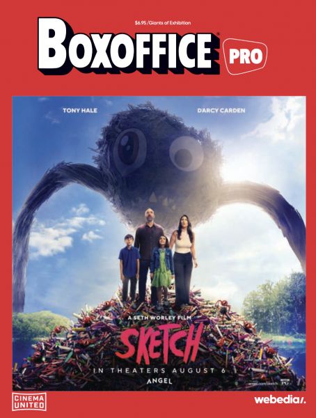 BOXOFFICE magazine cover  July 2025